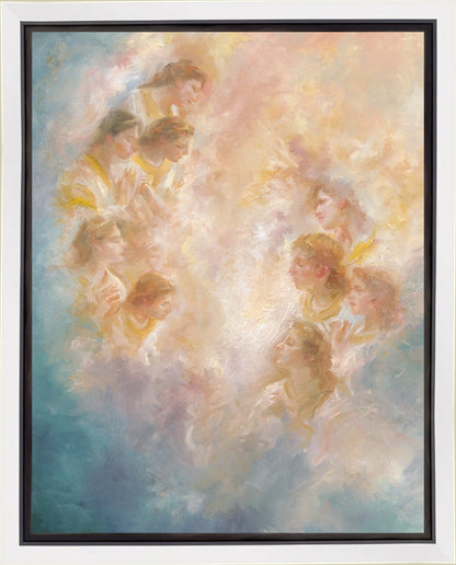 The Heavens Are Open Gallery Wrap