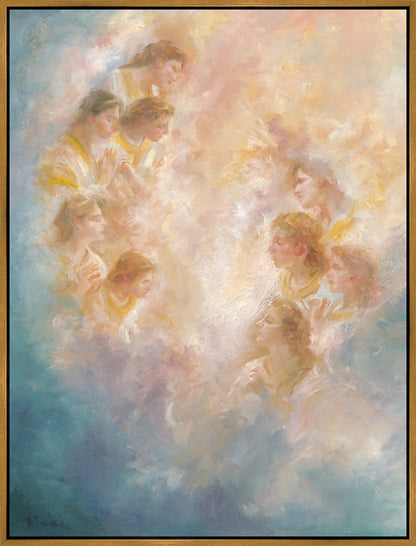 The Heavens Are Open Large Wall Art Gallery Wrap