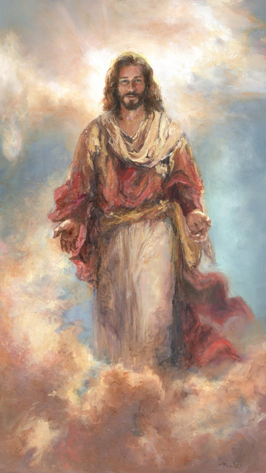 He Comes Large Wall Art Gallery Wrap