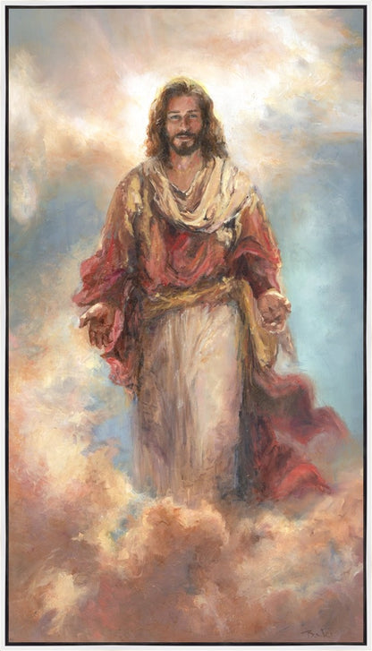 He Comes Large Wall Art Gallery Wrap