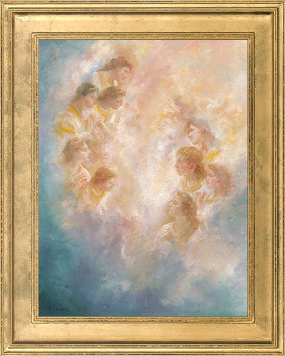 The Heavens Are Open Original Artwork