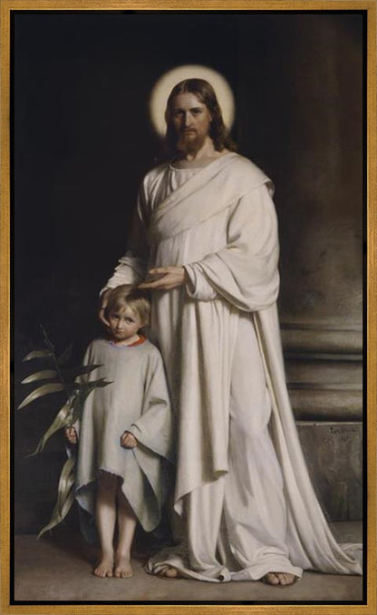 Christ with Boy Gallery Wrap