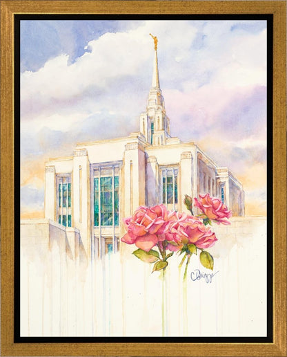 Eternal Promise Ogden Temple Gallery Wrap
