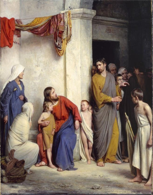 Suffer The Children To Come Unto Me Gallery Wrap