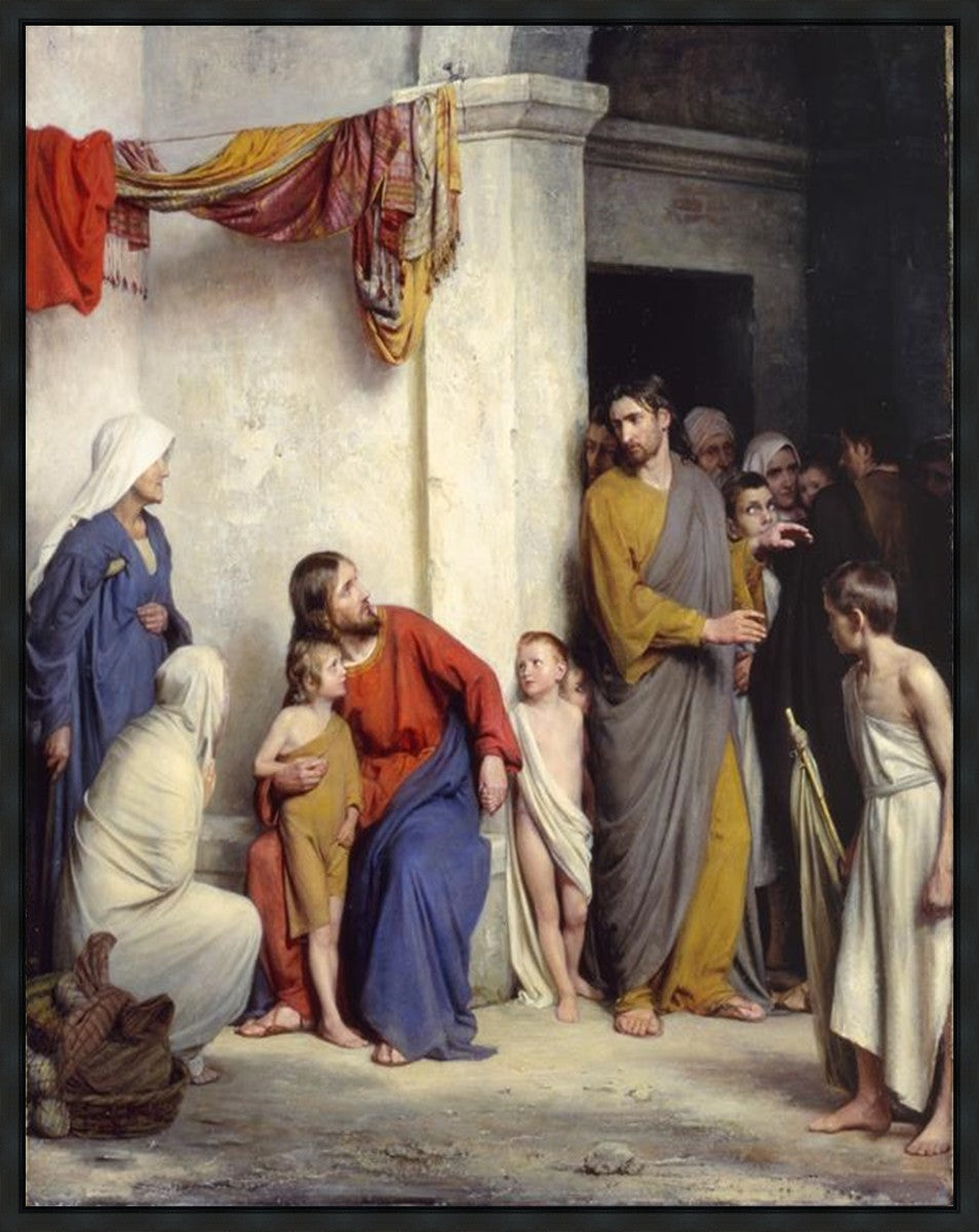 Suffer The Children To Come Unto Me Gallery Wrap