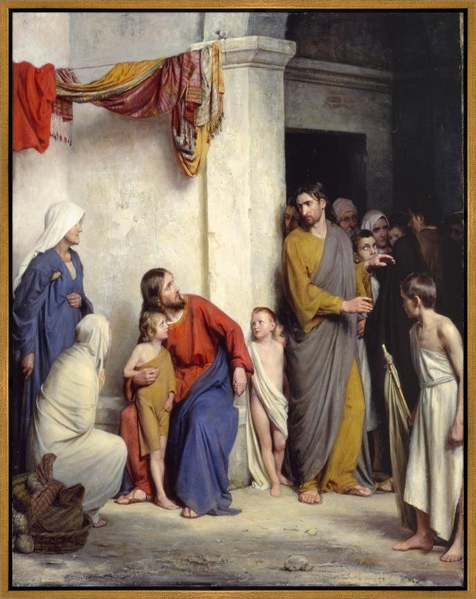 Suffer The Children To Come Unto Me Gallery Wrap