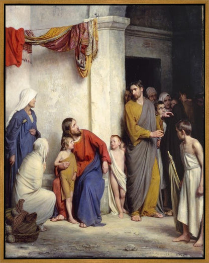 Suffer The Children To Come Unto Me Gallery Wrap