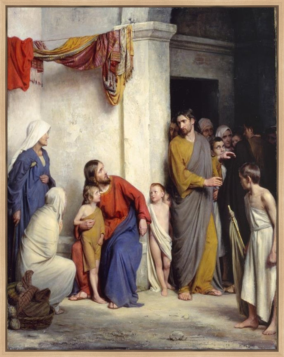 Suffer The Children To Come Unto Me Gallery Wrap