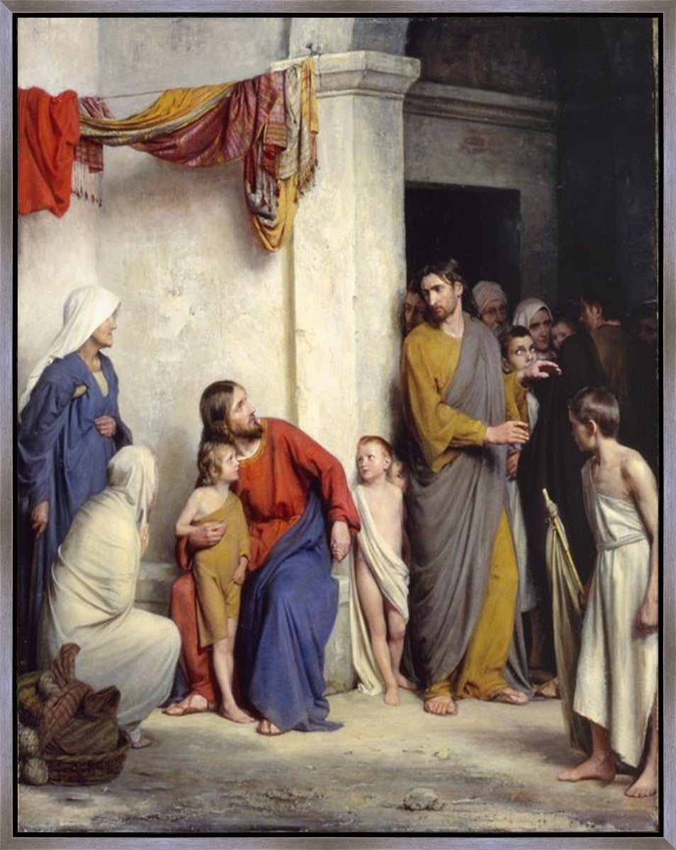 Suffer The Children To Come Unto Me Gallery Wrap