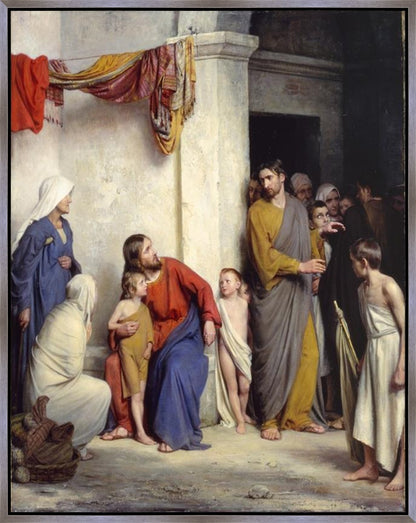 Suffer The Children To Come Unto Me Gallery Wrap