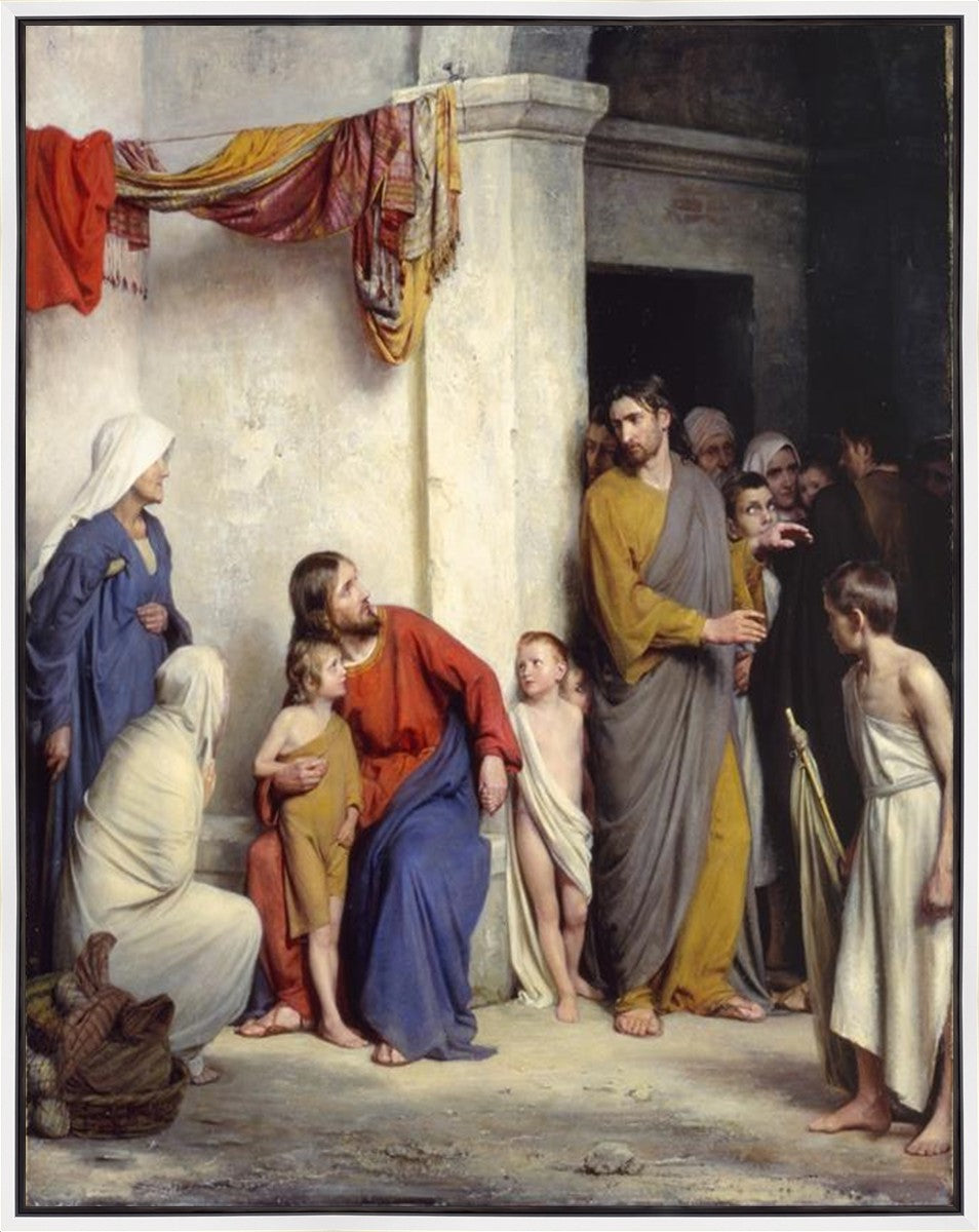 Suffer The Children To Come Unto Me Gallery Wrap