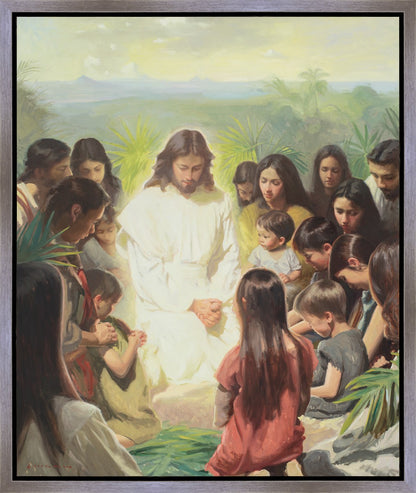The Things That He Prayed Cannot Be Written Gallery Wrap