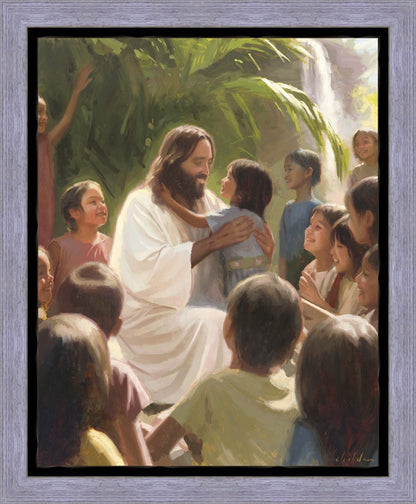 And He Took Their Little Children One by One Gallery Wrap