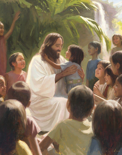 And He Took Their Little Children One by One Gallery Wrap