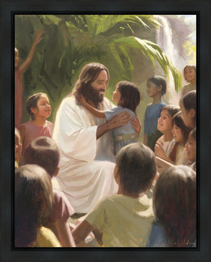 And He Took Their Little Children One by One Gallery Wrap