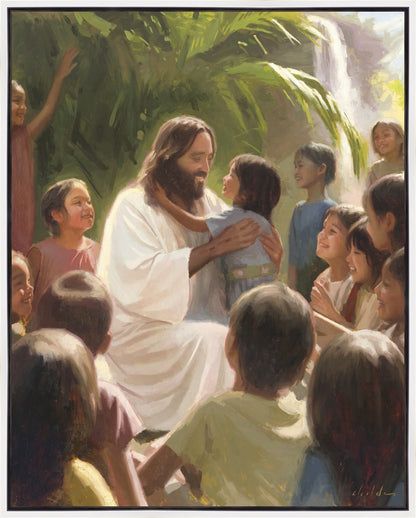 And He Took Their Little Children One by One Gallery Wrap