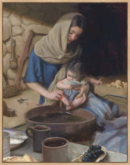 The Creator of All Things, He Cometh Unto His Own Large Wall Art Gallery Wrap