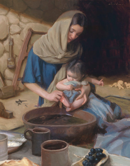 The Creator of All Things, He Cometh Unto His Own Large Wall Art