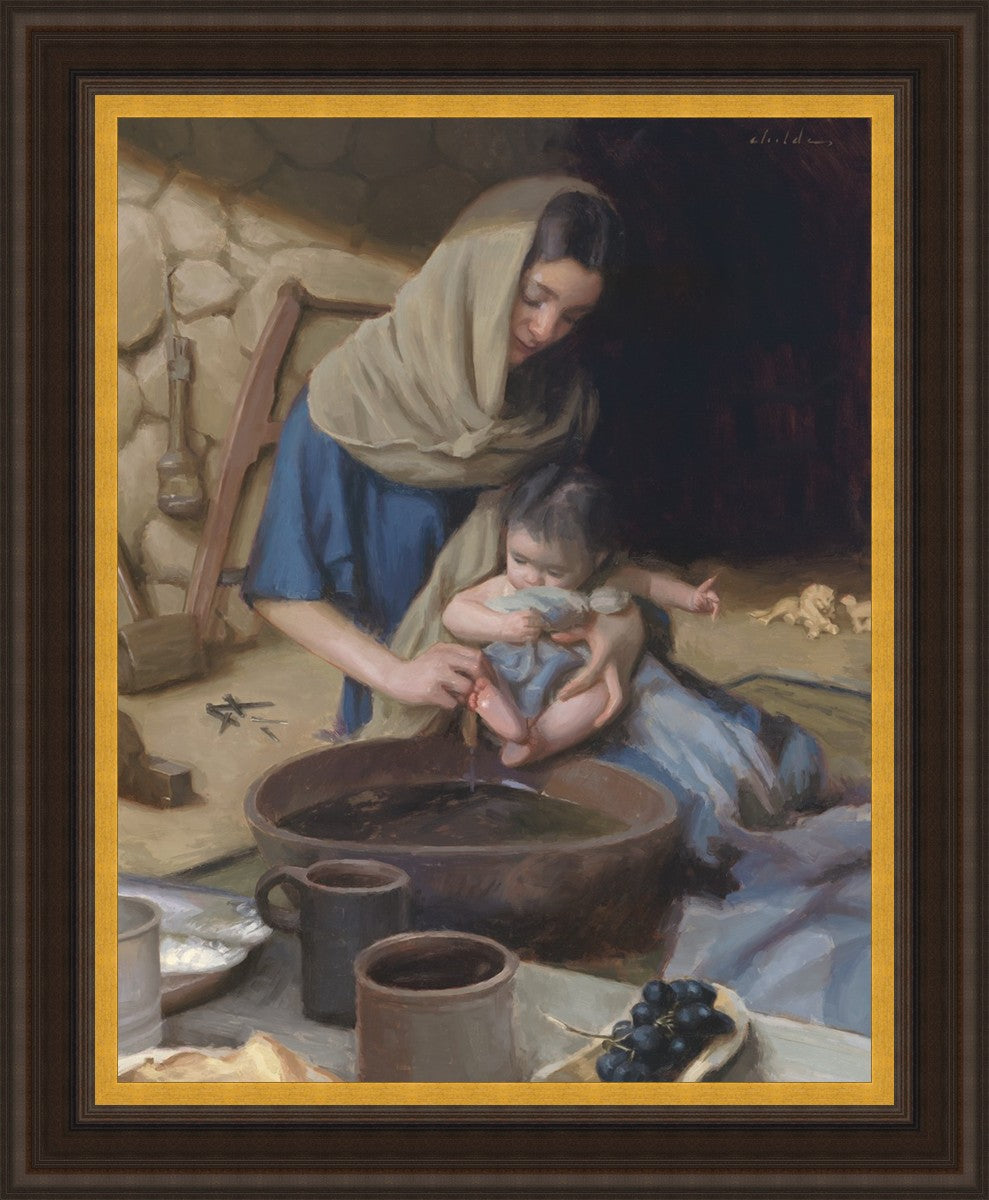 The Creator of All Things, He Cometh Unto His Own Large Wall Art