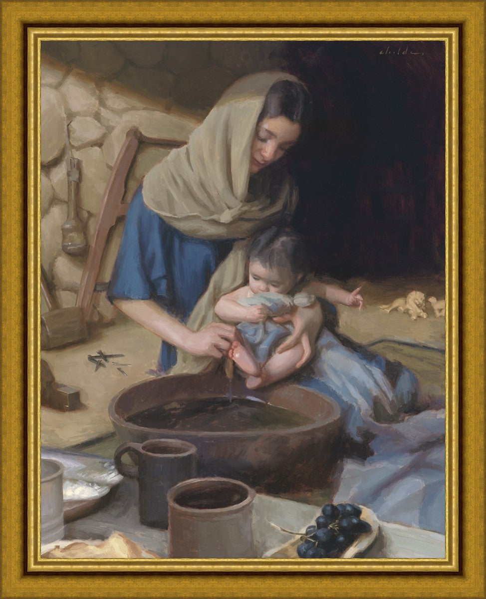 The Creator of All Things, He Cometh Unto His Own Large Wall Art