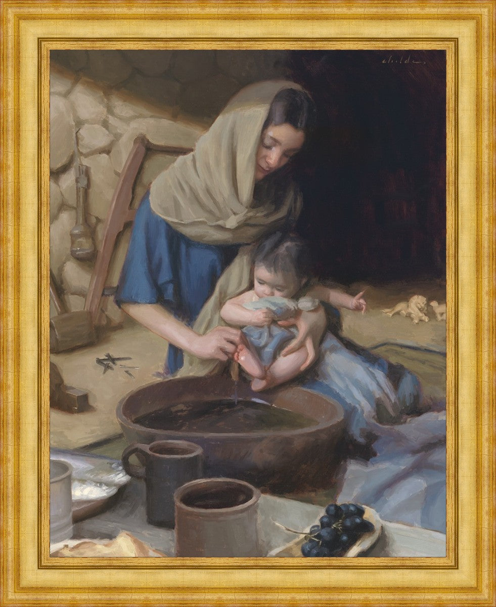 The Creator of All Things, He Cometh Unto His Own Large Wall Art