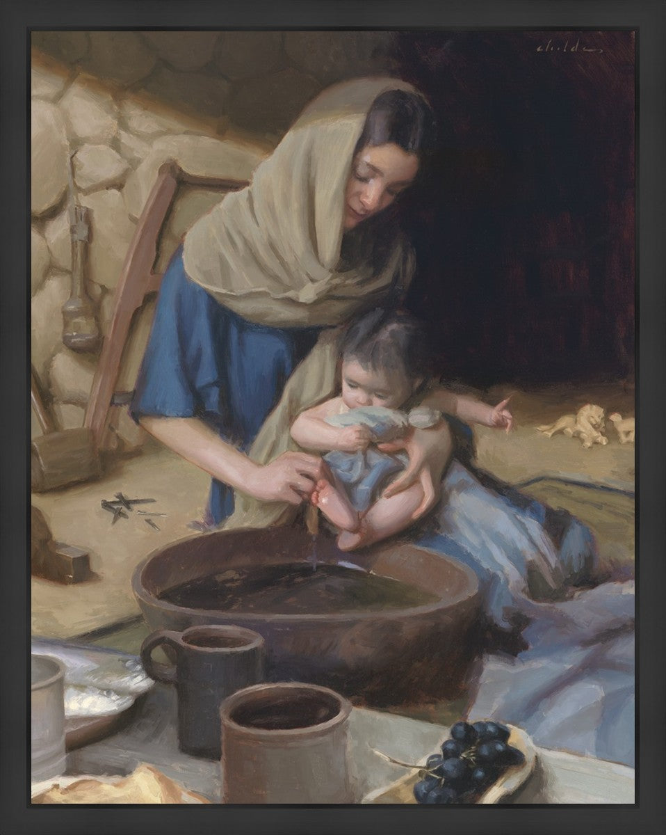The Creator of All Things, He Cometh Unto His Own Large Wall Art