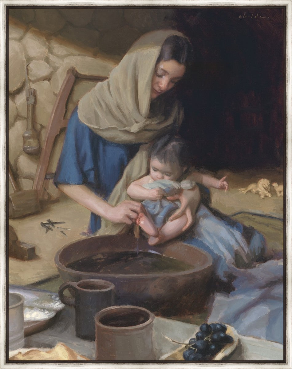 The Creator of All Things, He Cometh Unto His Own Large Wall Art