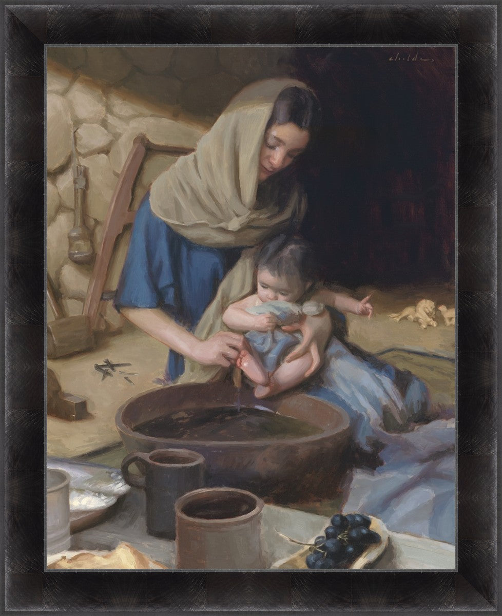 The Creator of All Things, He Cometh Unto His Own Large Wall Art