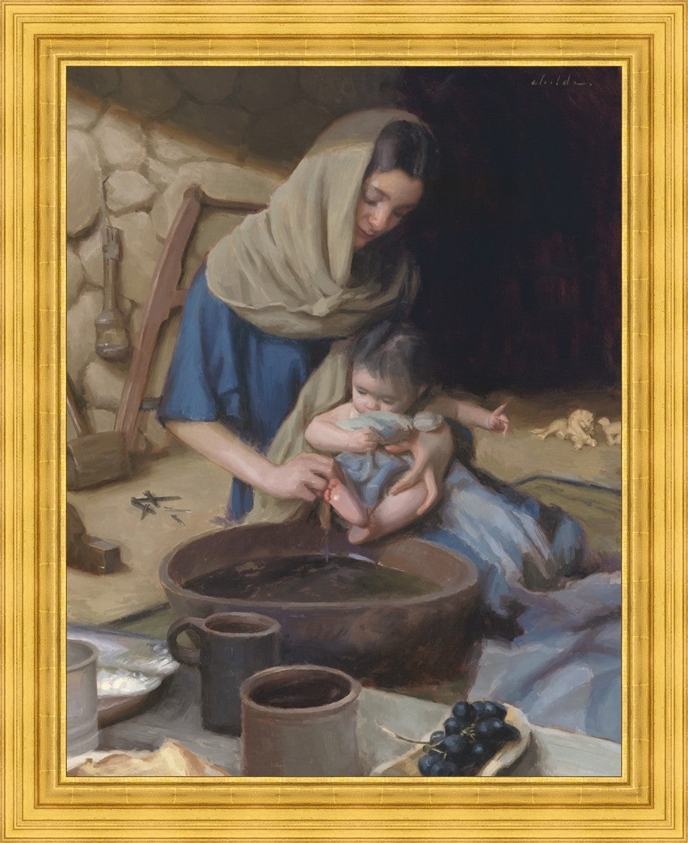 The Creator of All Things, He Cometh Unto His Own Large Wall Art