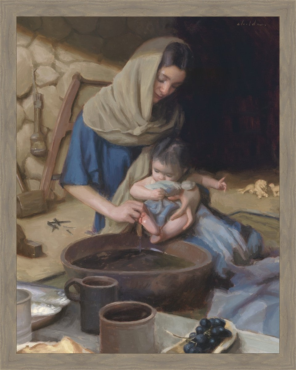 The Creator of All Things, He Cometh Unto His Own Large Wall Art