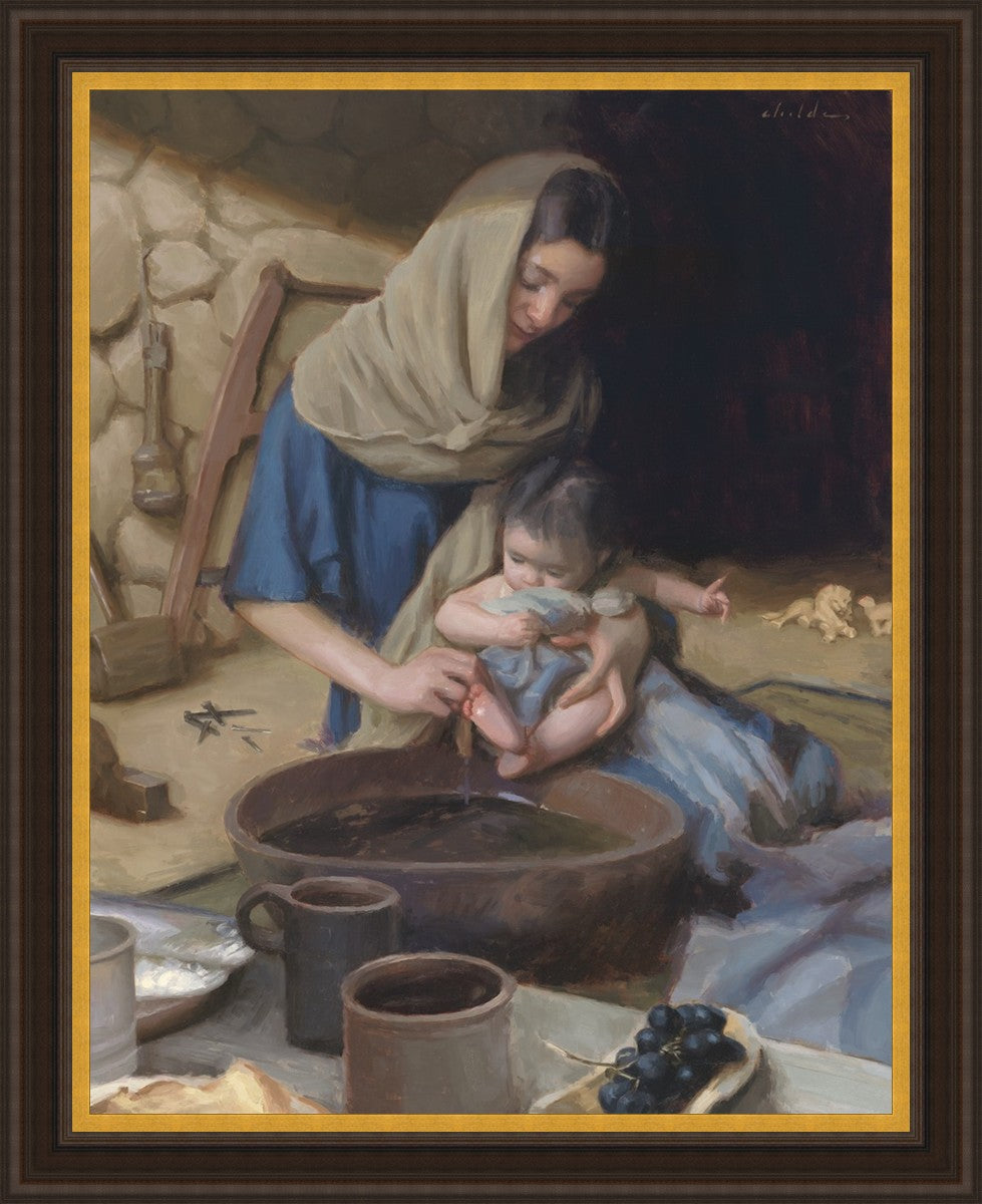 The Creator of All Things, He Cometh Unto His Own Large Wall Art