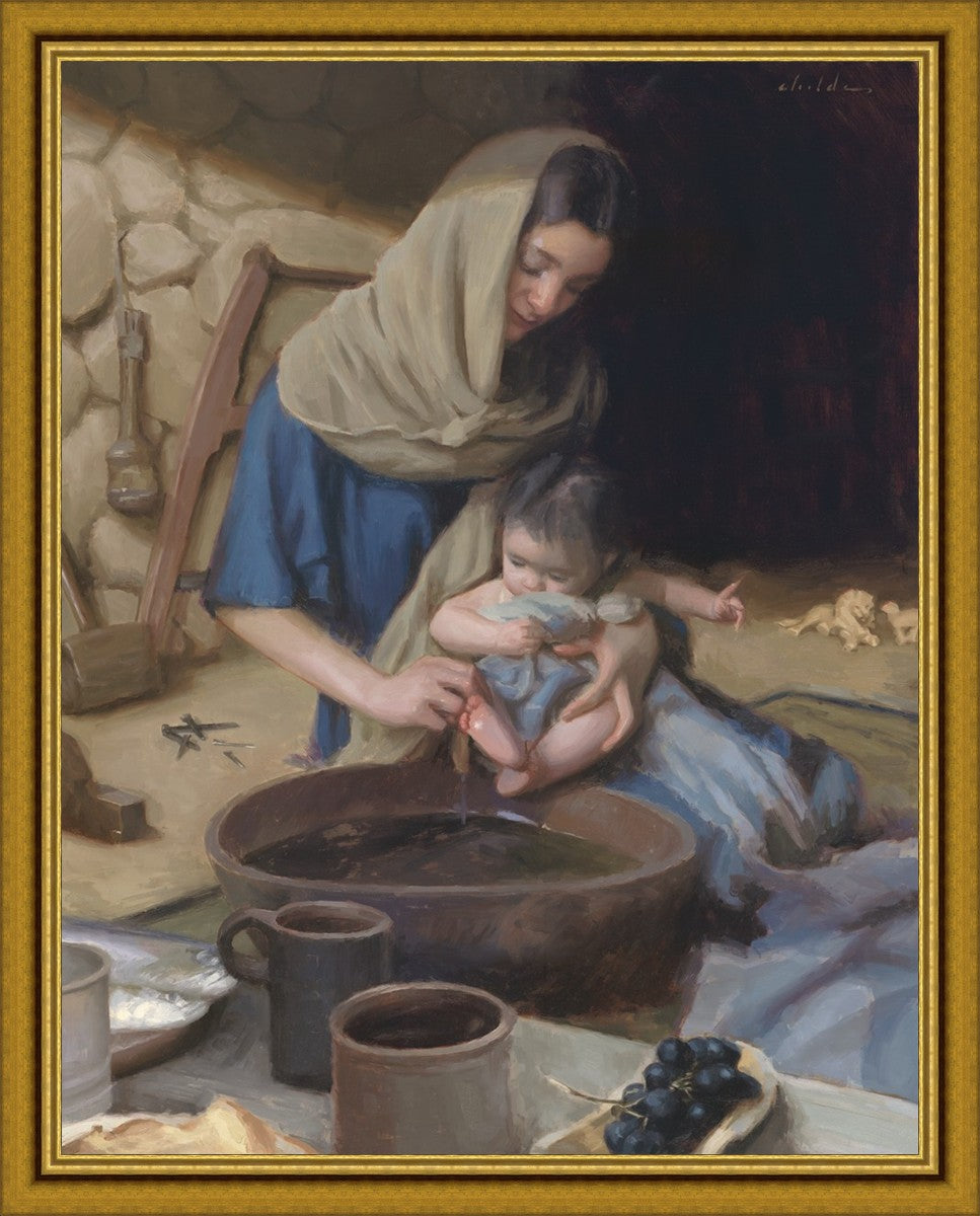The Creator of All Things, He Cometh Unto His Own Large Wall Art