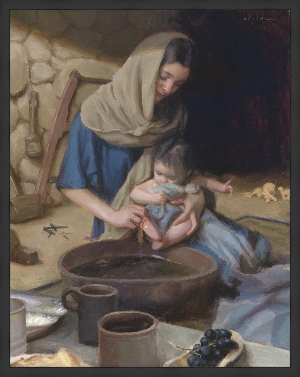 The Creator of All Things, He Cometh Unto His Own Large Wall Art