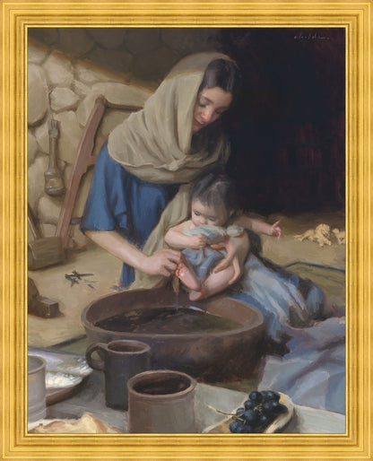 The Creator of All Things, He Cometh Unto His Own Large Wall Art