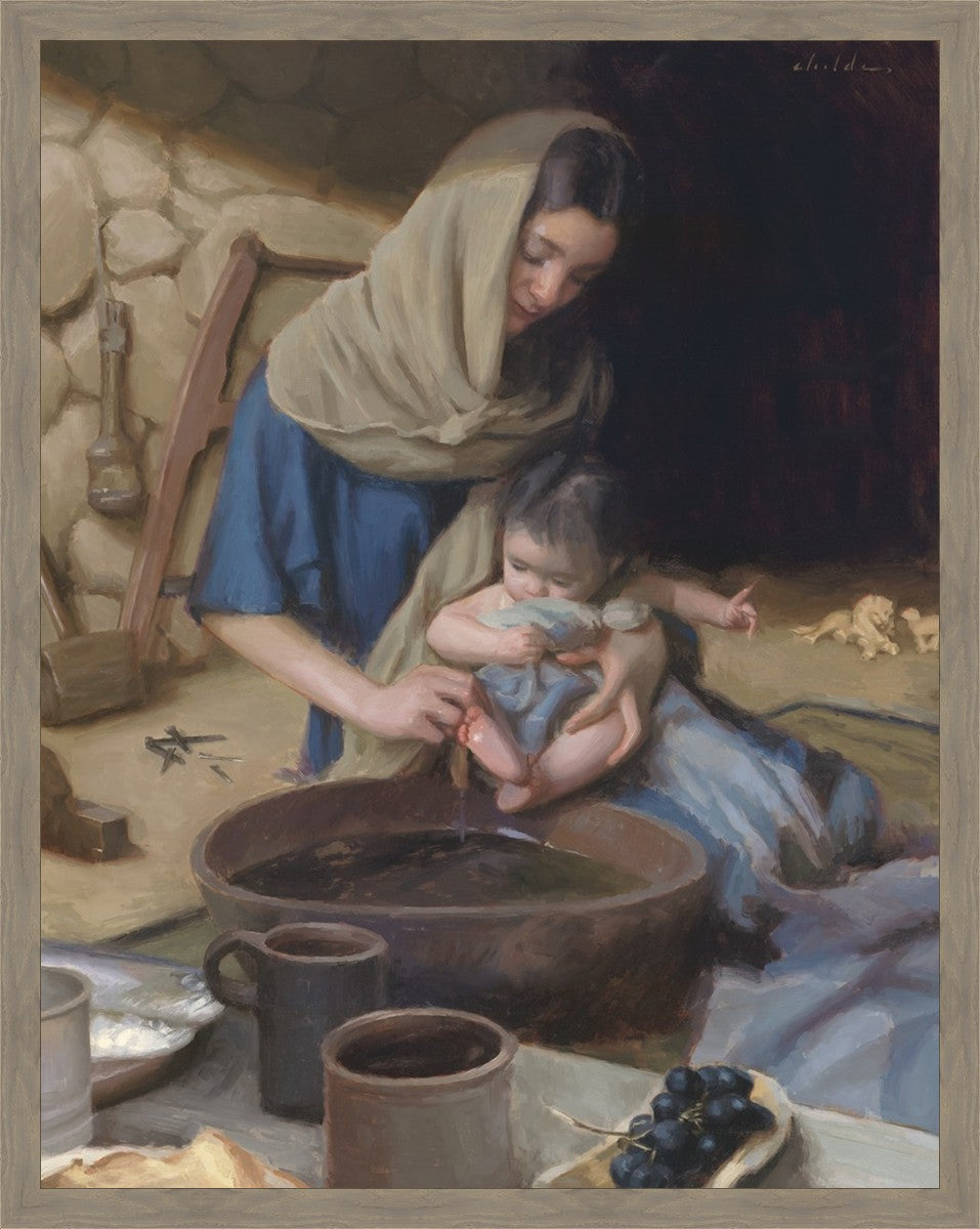 The Creator of All Things, He Cometh Unto His Own Large Wall Art