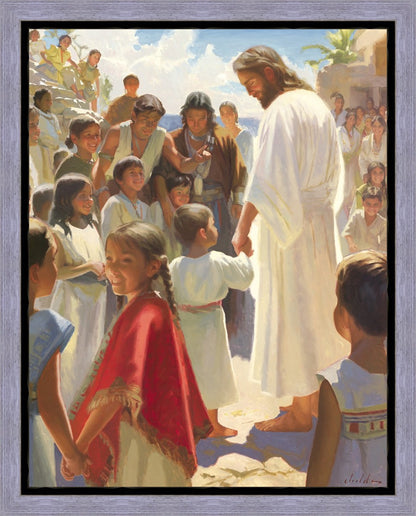Jesus Stood in The Midst Gallery Wrap