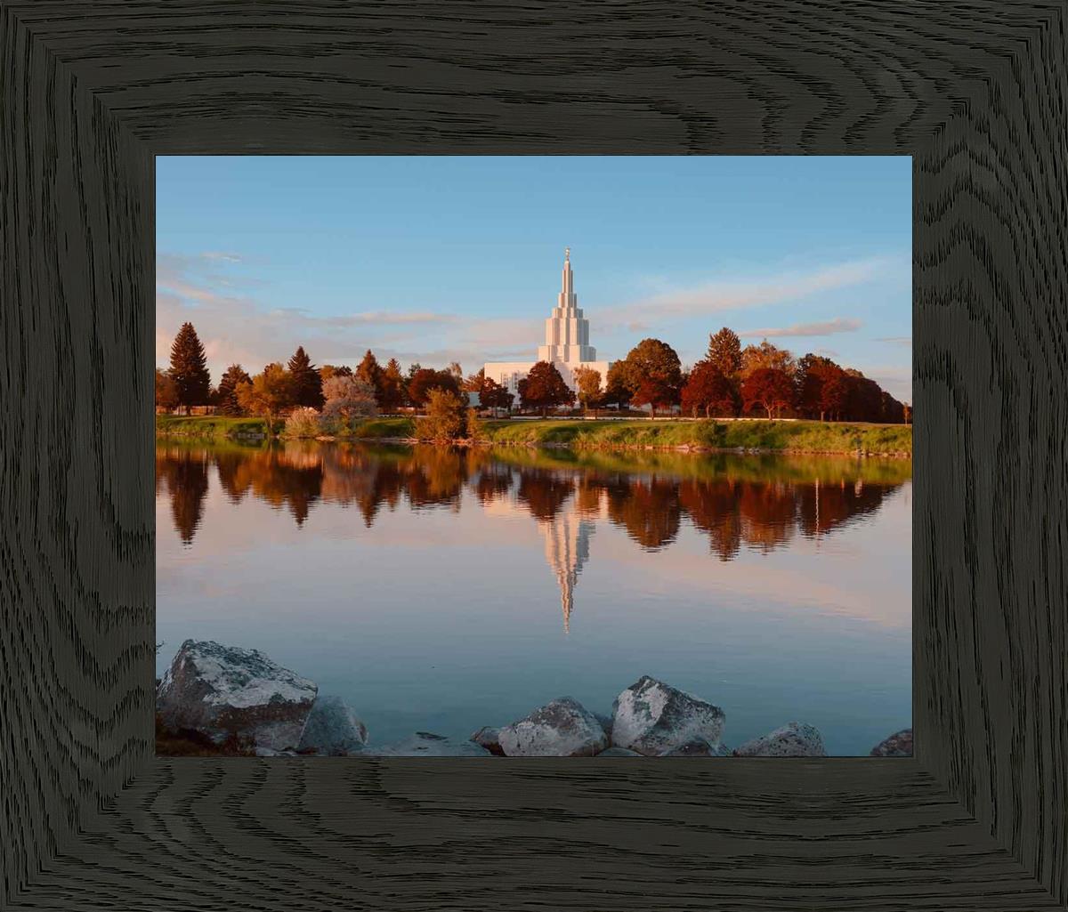 Idaho Falls Sunset on the River