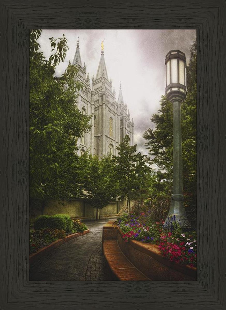 Salt Lake Temple Everglow