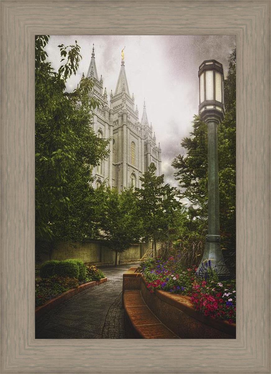 Salt Lake Temple Everglow