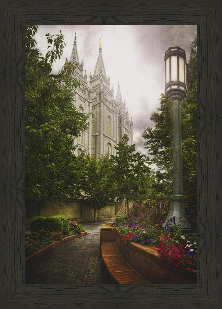 Salt Lake Temple Everglow
