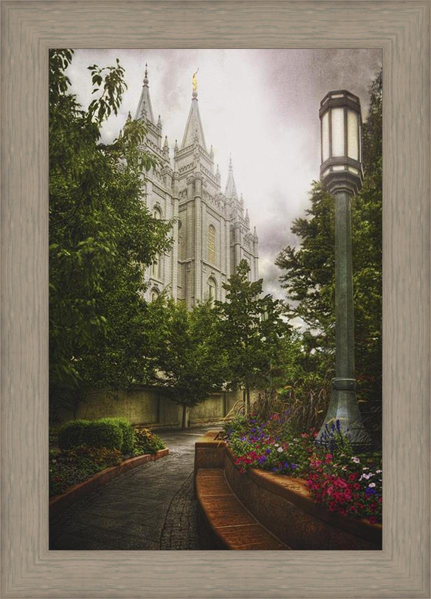Salt Lake Temple Everglow
