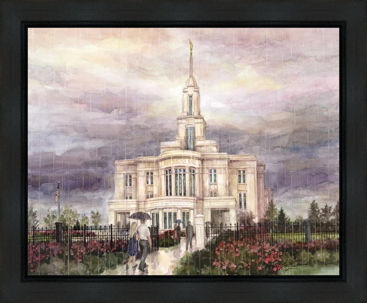 Refuge From The Storm - Payson Temple