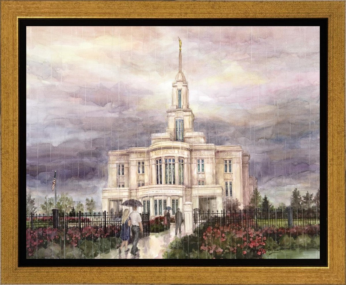 Refuge From The Storm - Payson Temple