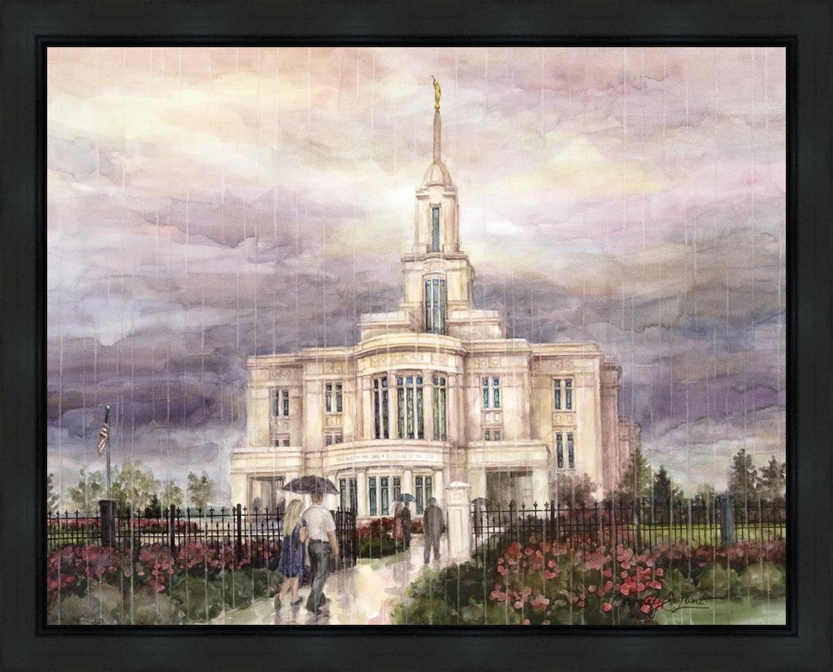 Refuge From The Storm - Payson Temple