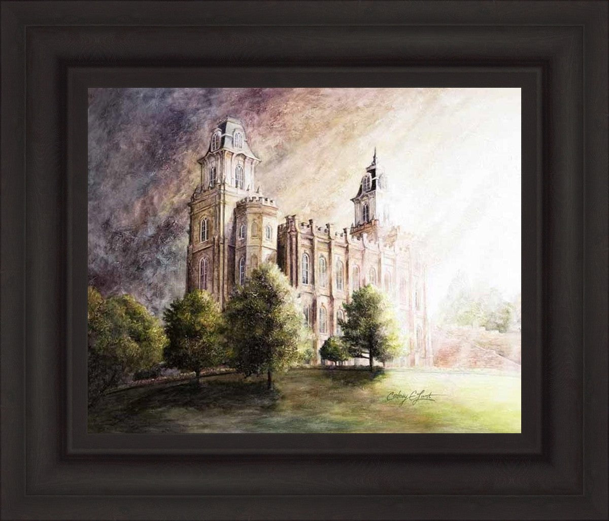 Abide The Day Manti Temple