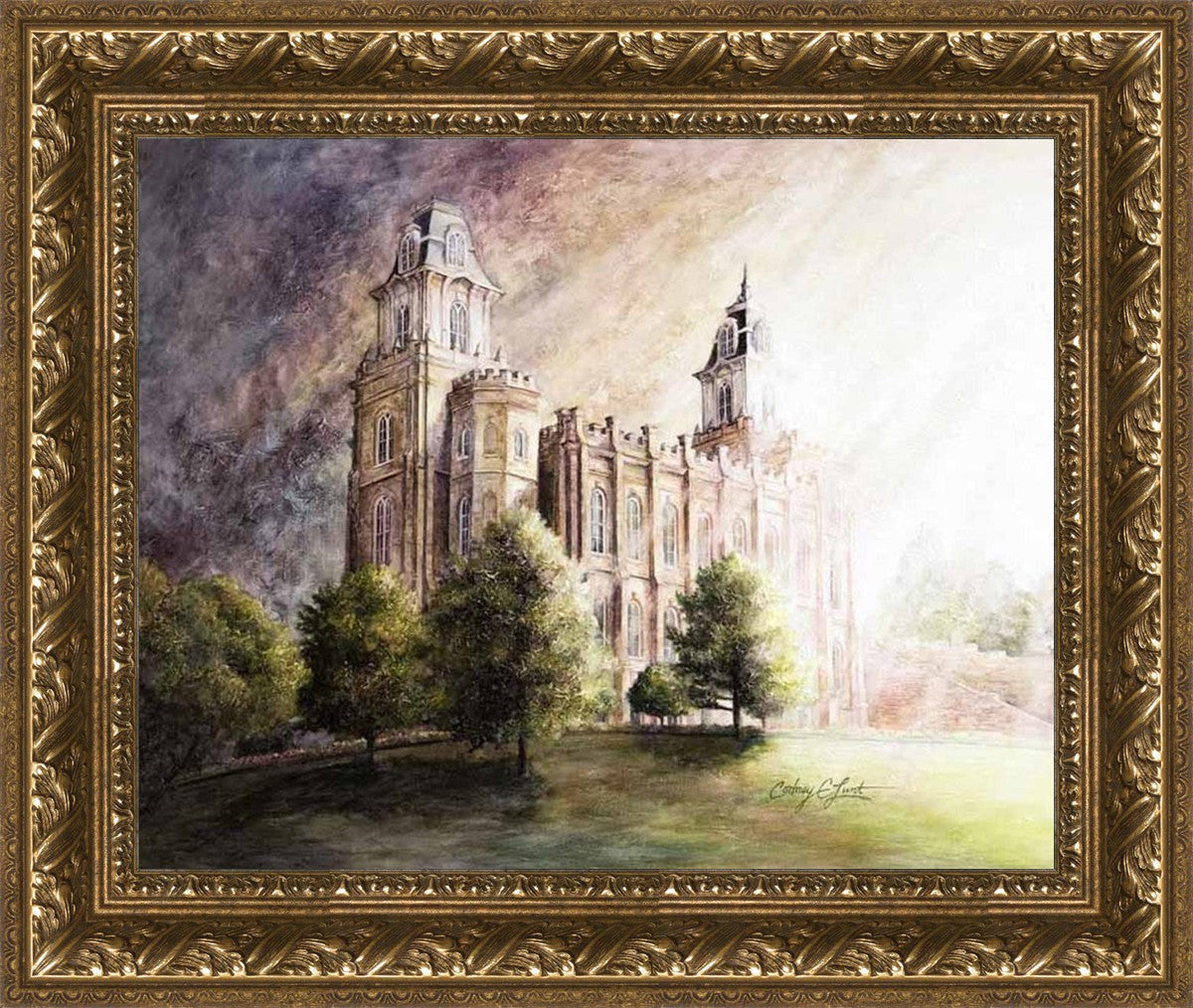 Abide The Day Manti Temple