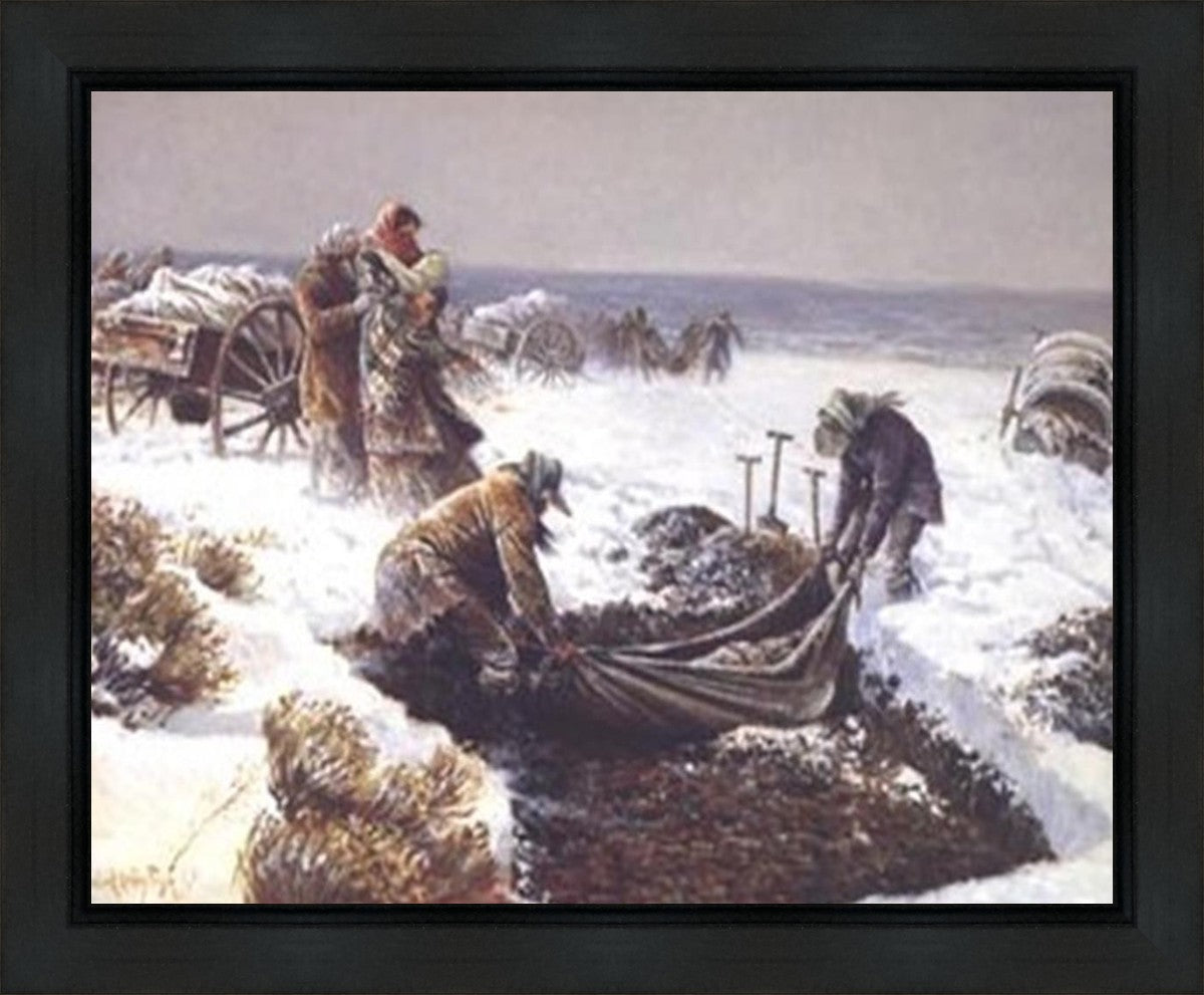 Martin Handcart Burial