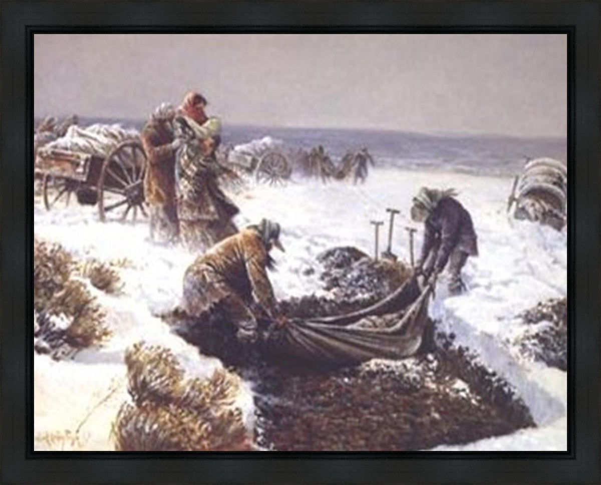 Martin Handcart Burial