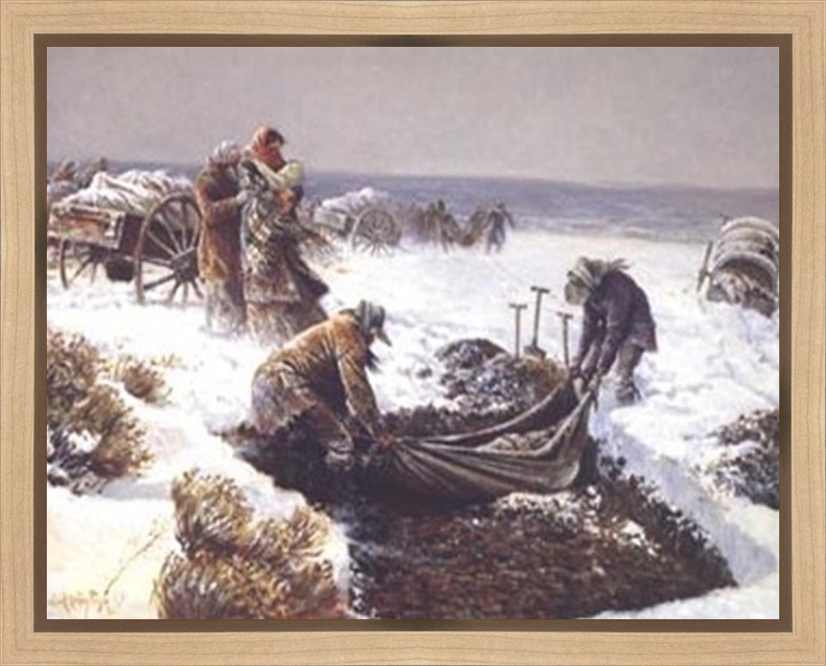 Martin Handcart Burial