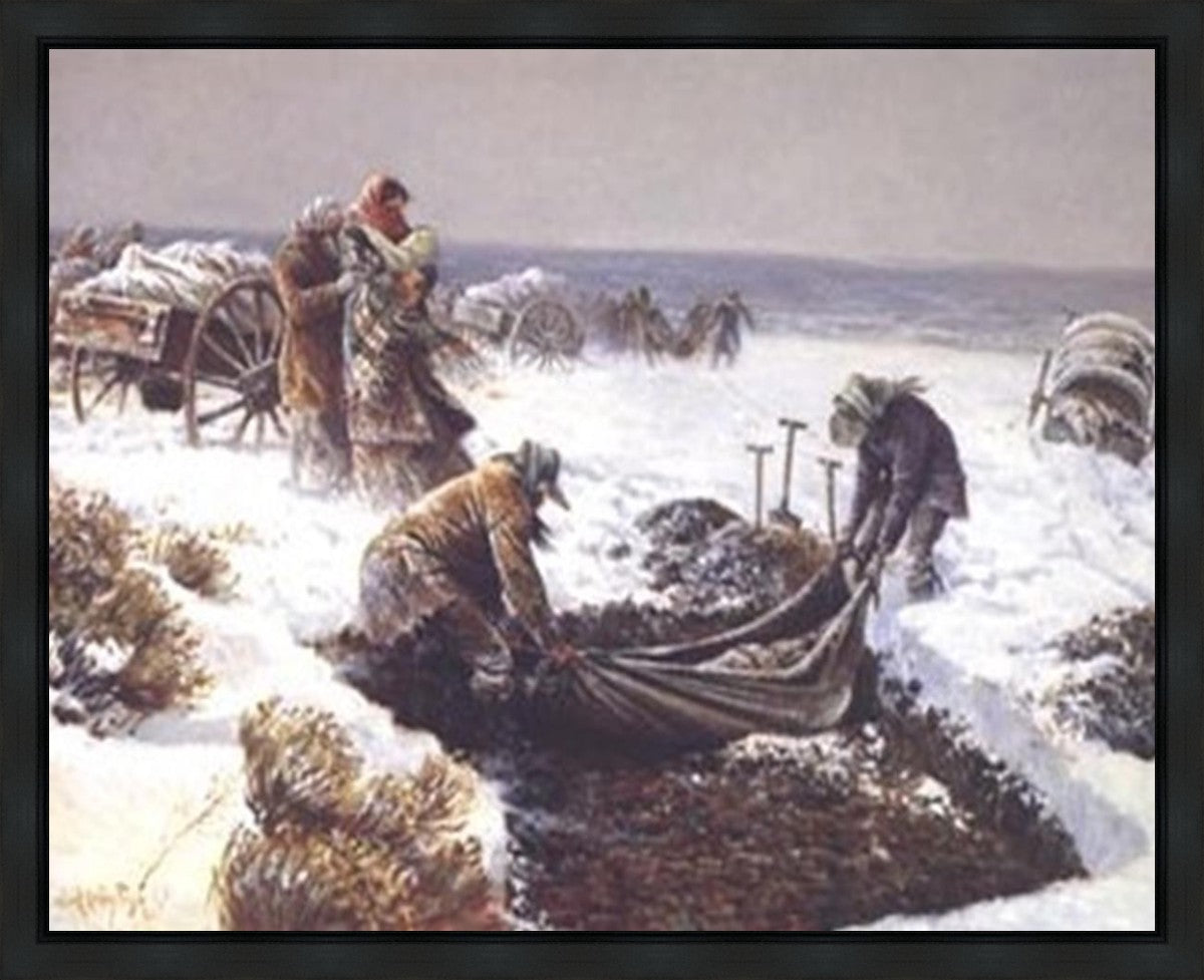 Martin Handcart Burial